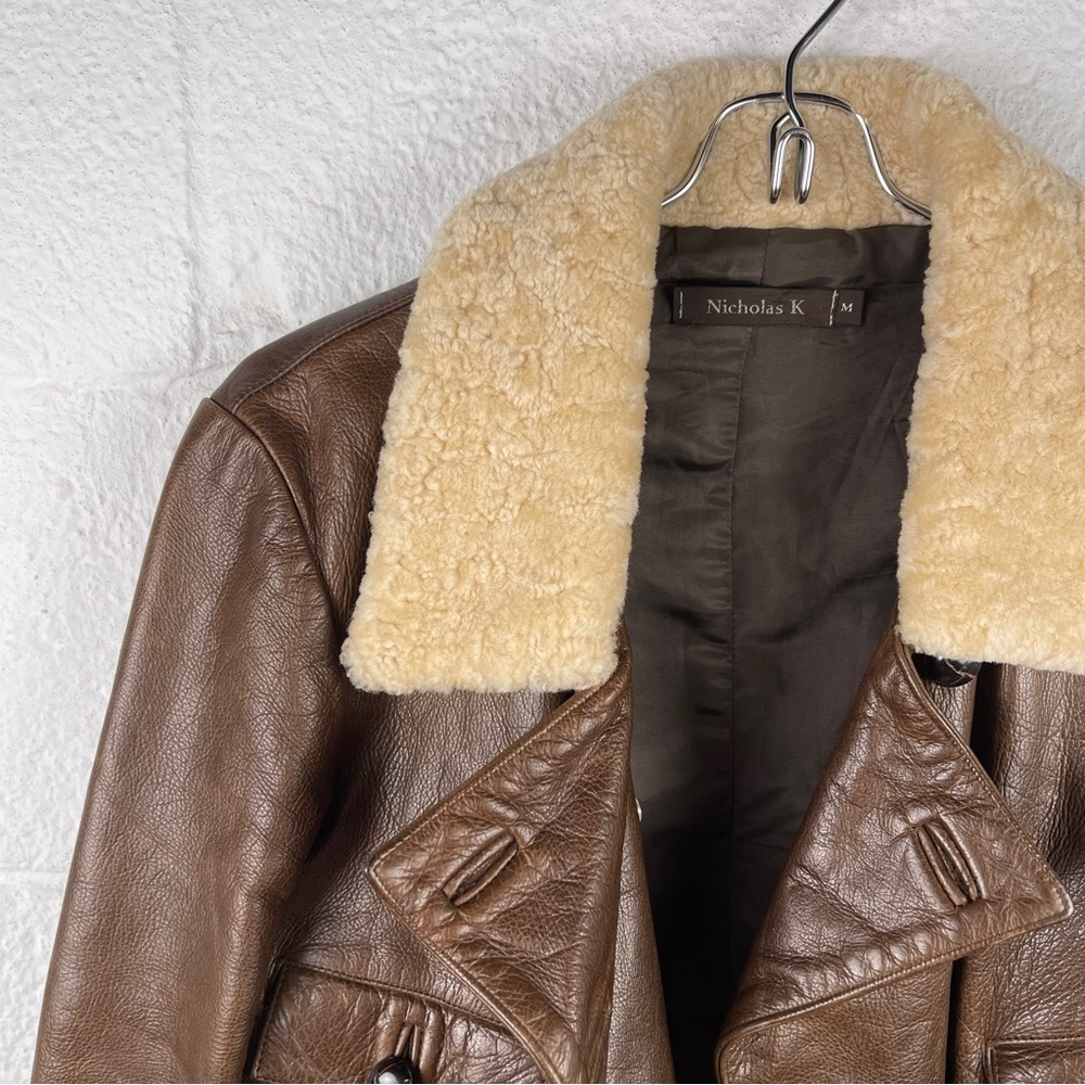 Nicholas K Leather Jacket Size M - Picture 3 of 16
